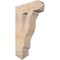 Ekena Millwork Funston Arts & Crafts Smooth Bracket, Douglas Fir, 5 1/2"W x 20"D x 32"H BKT06X20X32FST03SDF - alternate 1